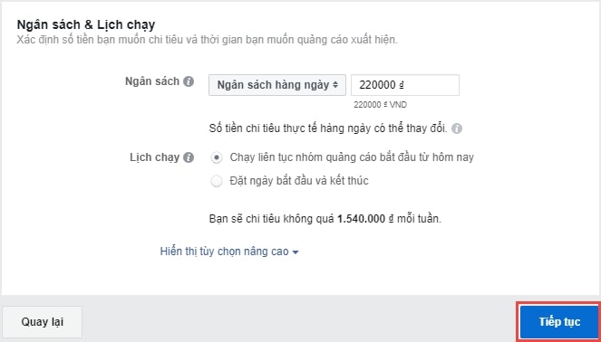 thiet-lap-ngan-sach-quang-cao